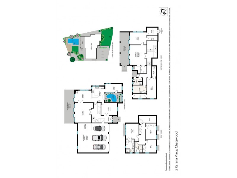 5 Karana Place, Chatswood NSW 2067 Floorplan