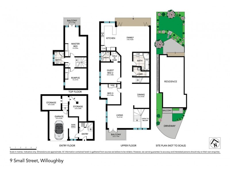 9 Small Street, Willoughby NSW 2068 Floorplan