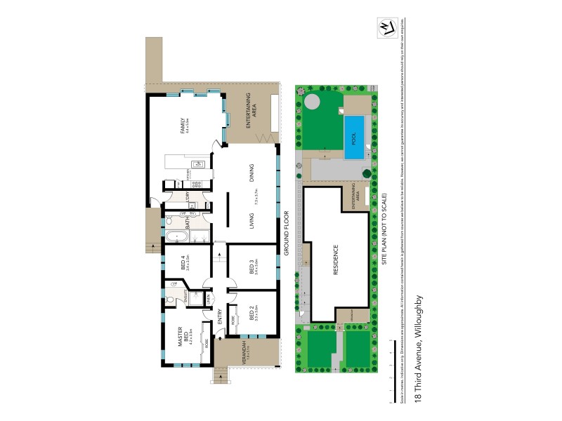 18 Third Avenue, Willoughby NSW 2068 Floorplan