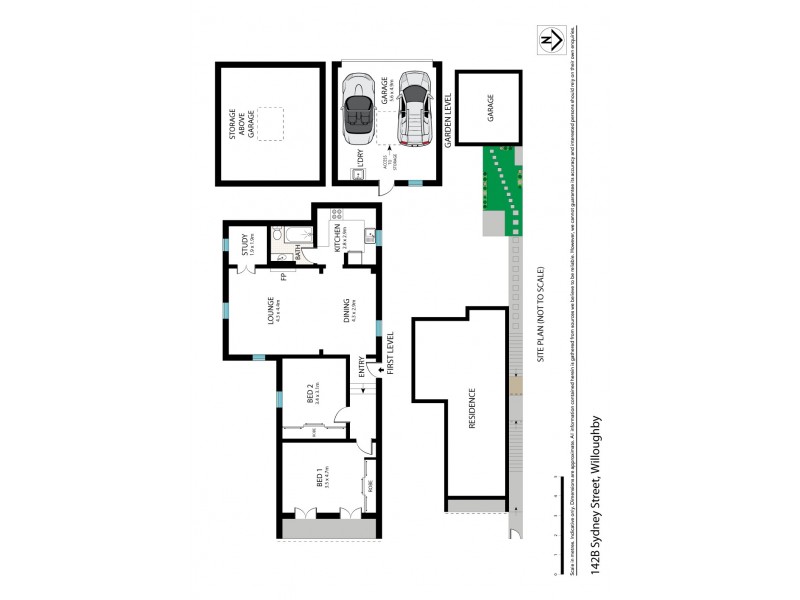 142B Sydney Street, Willoughby NSW 2068 Floorplan