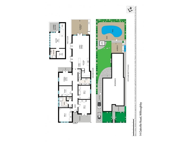 14 Oakville Road, Willoughby NSW 2068 Floorplan
