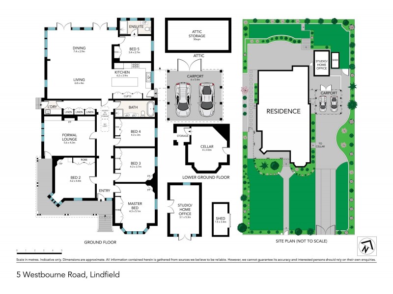 5 Westbourne Road, Lindfield NSW 2070 Floorplan