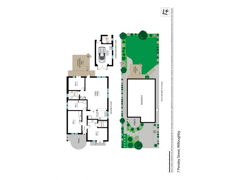 7 Pendey Street, Willoughby NSW 2068 Floorplan