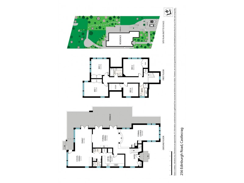 256 Edinburgh Road, Castlecrag NSW 2068 Floorplan
