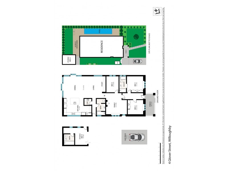 4 Glover Street, Willoughby NSW 2068 Floorplan