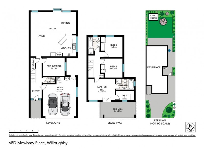 68D Mowbray Place, Willoughby NSW 2068 Floorplan