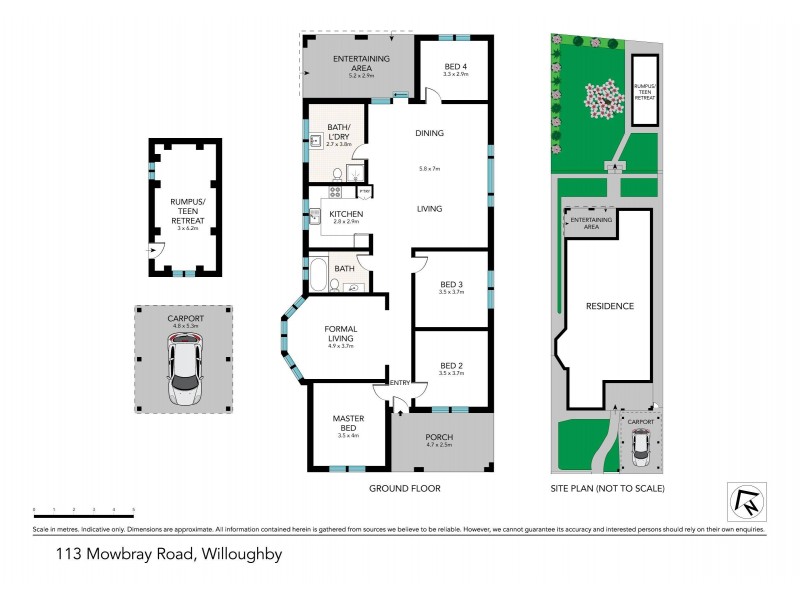 113 Mowbray Road, Willoughby NSW 2068 Floorplan