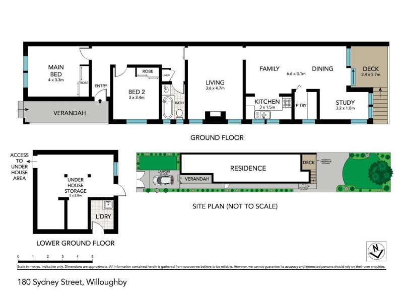 180 Sydney Street, Willoughby NSW 2068 Floorplan