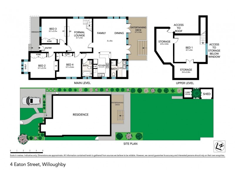 4 Eaton Street, Willoughby NSW 2068 Floorplan