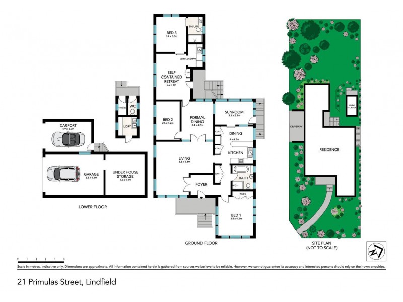 21 Primula Street, Lindfield NSW 2070 Floorplan