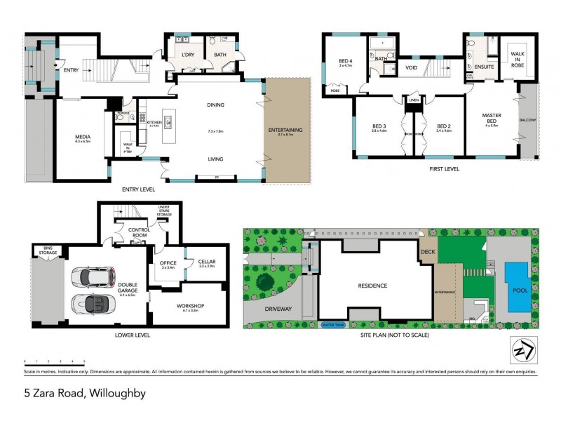 5 Zara Road, Willoughby NSW 2068 Floorplan