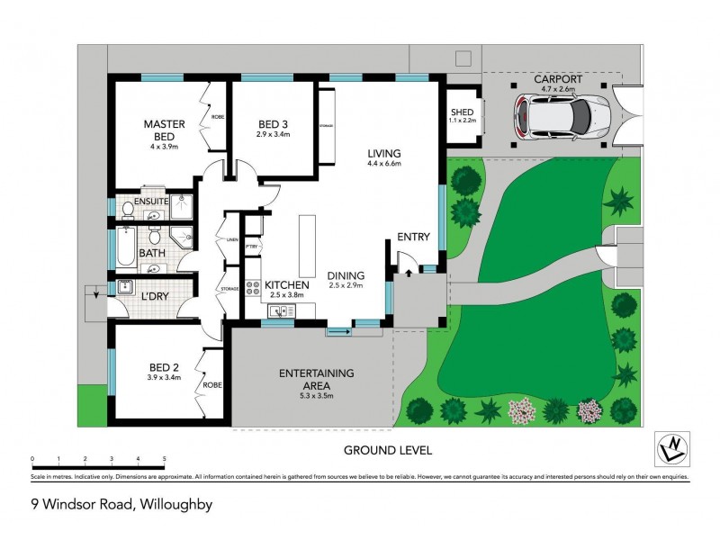 9 Windsor Road, Willoughby NSW 2068 Floorplan