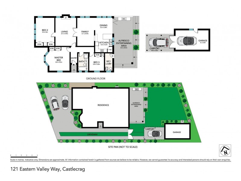 121 Eastern Valley Way, Castlecrag NSW 2068 Floorplan