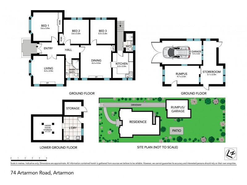74 Artarmon Road, Artarmon NSW 2064 Floorplan