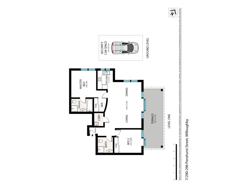 7/290-296 Penshurst Street, Willoughby NSW 2068 Floorplan