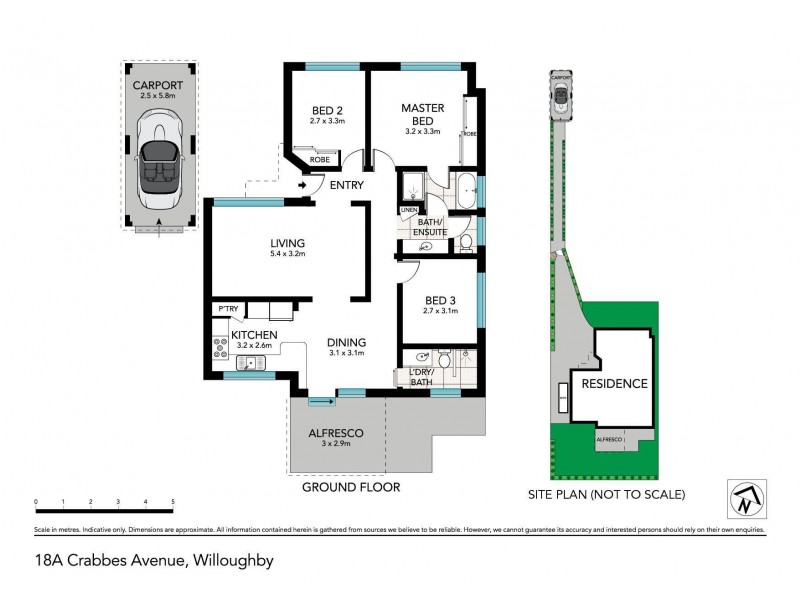 18A Crabbes Avenue, Willoughby NSW 2068 Floorplan