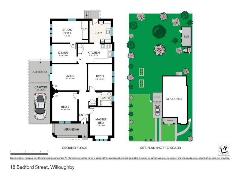 18 Bedford Street, Willoughby NSW 2068 Floorplan