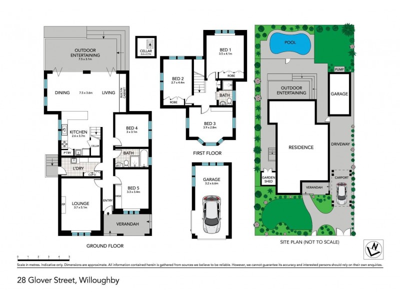 28 Glover Street, Willoughby NSW 2068 Floorplan