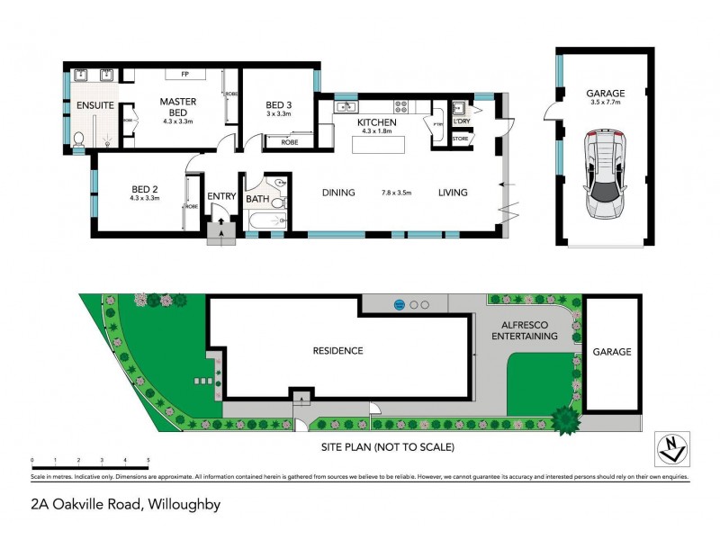 2a Oakville Road, Willoughby NSW 2068 Floorplan