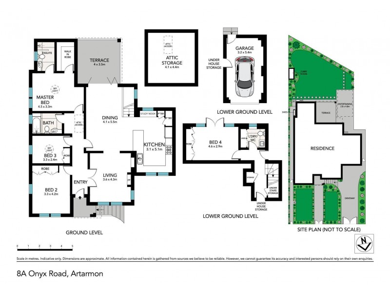 8a Onyx Road, Artarmon NSW 2064 Floorplan