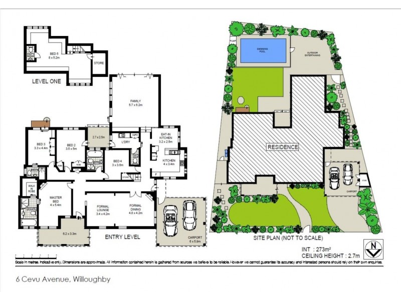 6 Cevu Avenue, Willoughby NSW 2068 Floorplan