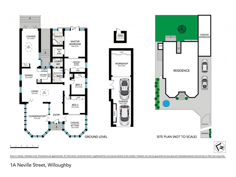 1A Neville Street, Willoughby NSW 2068 Floorplan