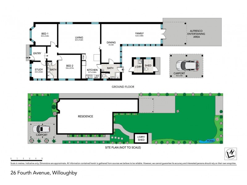 26 Fourth Avenue, Willoughby NSW 2068 Floorplan