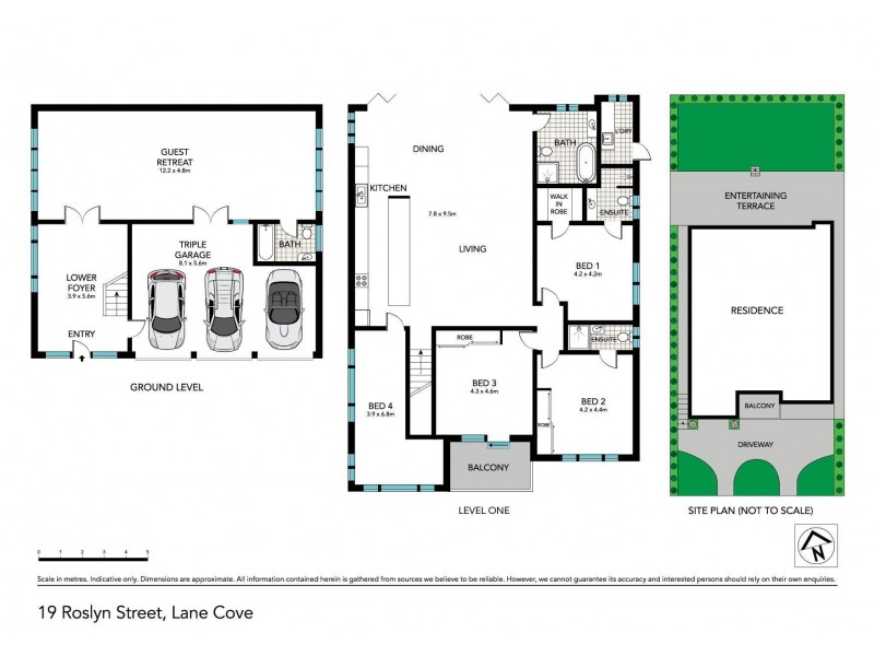 19 Roslyn Street, Lane Cove NSW 2066 Floorplan