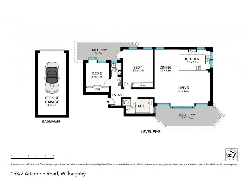 153/2 Artarmon Road, Willoughby NSW 2068 Floorplan