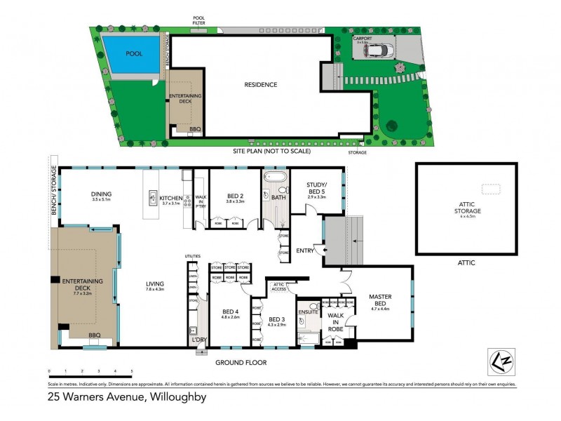 25 Warners Avenue, Willoughby NSW 2068 Floorplan