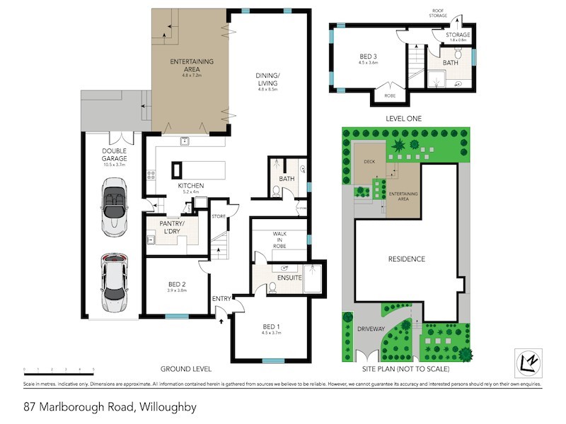 87 Marlborough Road, Willoughby NSW 2068 Floorplan