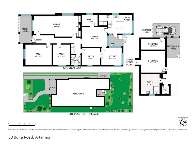 30 Burra Road, Artarmon NSW 2064 Floorplan