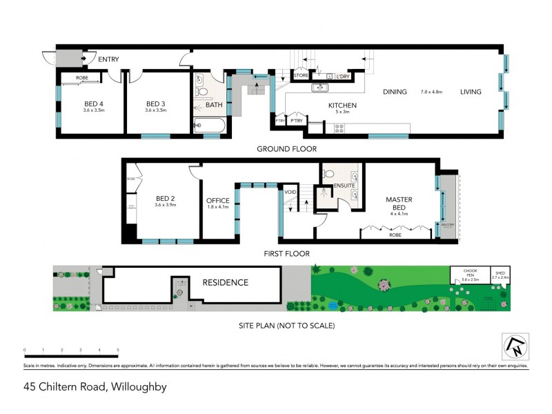 45 Chiltern Road, Willoughby NSW 2068 Floorplan