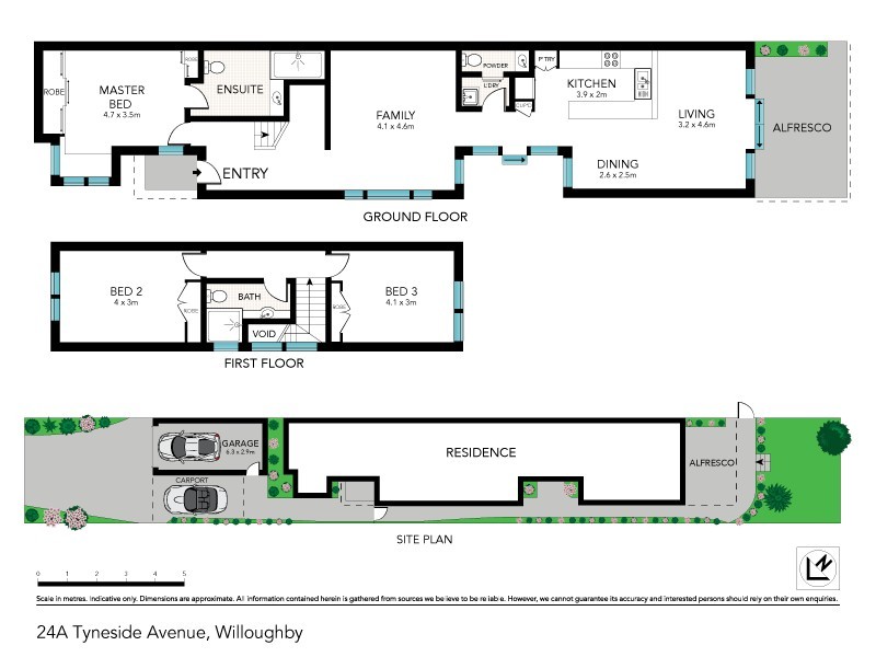 24a Tyneside Avenue, Willoughby NSW 2068 Floorplan