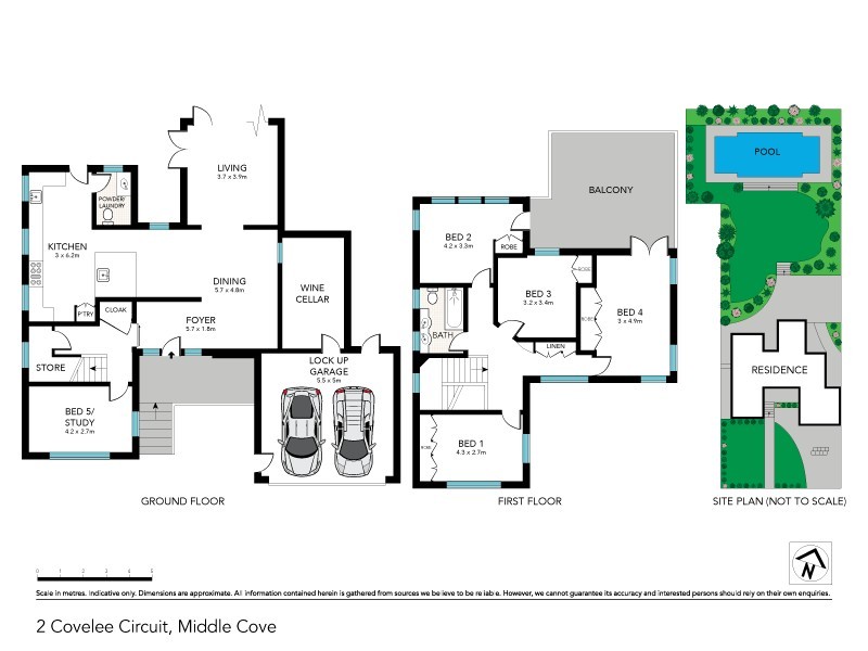 2 Covelee Circuit, Middle Cove NSW 2068 Floorplan