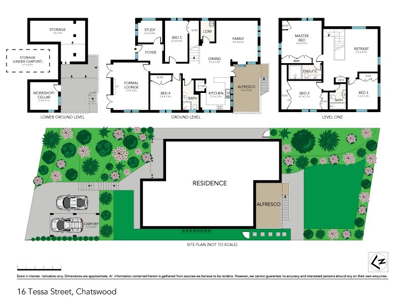 16 Tessa Street, Chatswood NSW 2067 Floorplan