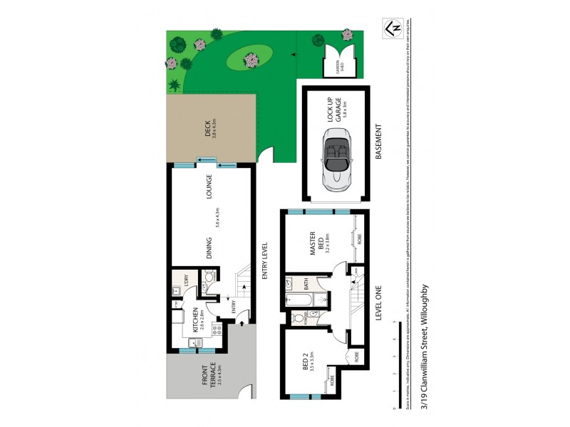 3/19 Clanwilliam Street, Willoughby NSW 2068 Floorplan