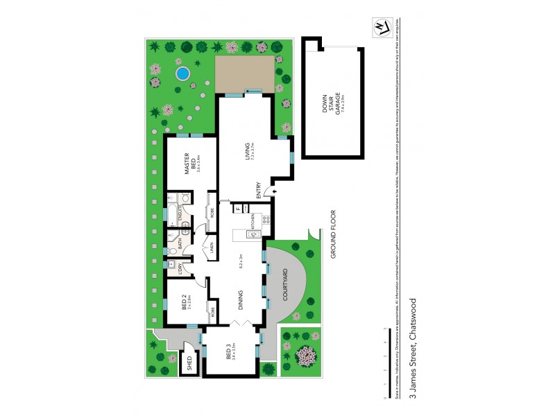 3 James Street, Chatswood NSW 2067 Floorplan