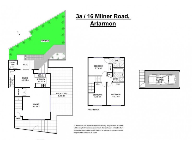 3a/16-18 Milner Road, Artarmon NSW 2064 Floorplan
