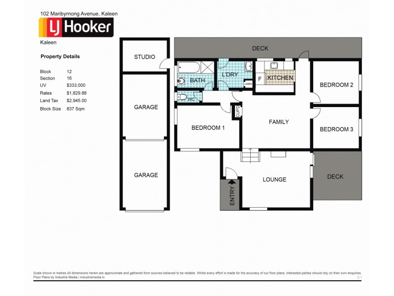 102 Maribyrnong Avenue, Kaleen ACT 2617 Floorplan