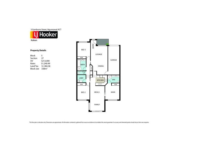 3 Gamburra Street, Ngunnawal ACT 2913