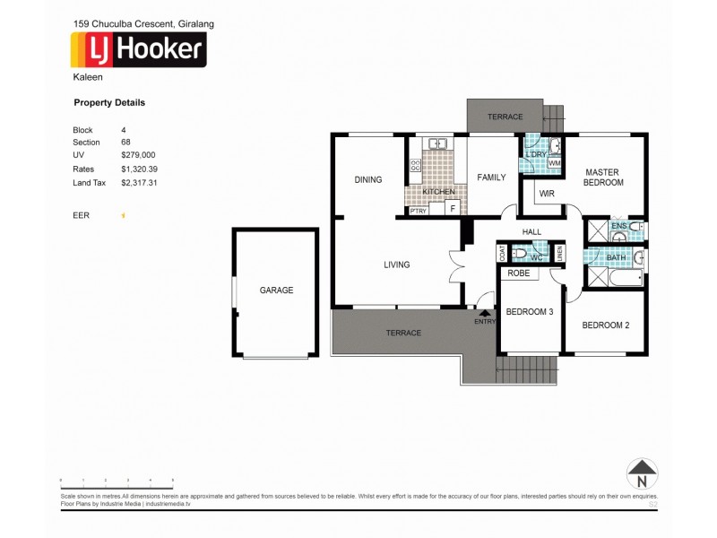 159 Chuculba Crescent, Giralang ACT 2617 Floorplan