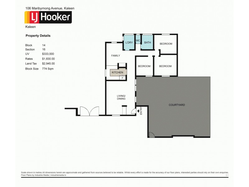 106 Maribyrnong Avenue, Kaleen ACT 2617 Floorplan
