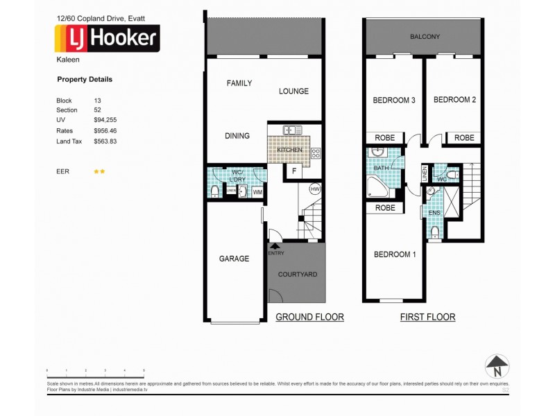 12/60 Copland Drive, Evatt ACT 2617 Floorplan