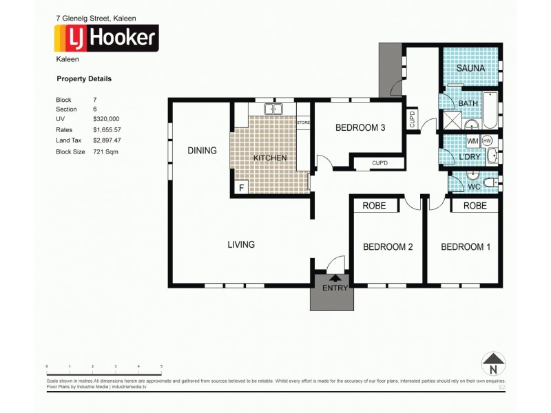 7 Glenelg Street, Kaleen ACT 2617 Floorplan