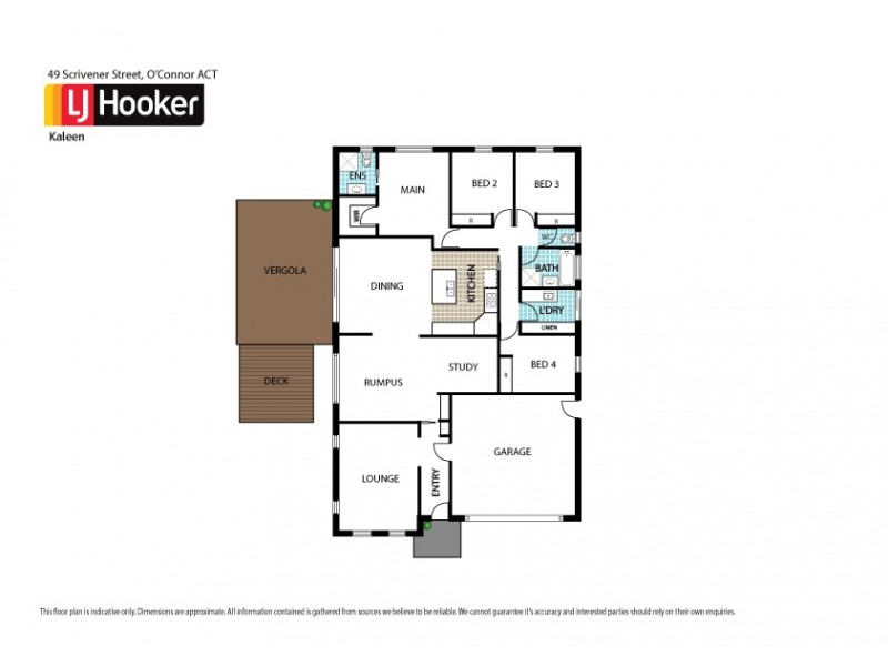 49 Scrivener Street, O’connor ACT 2602 Floorplan