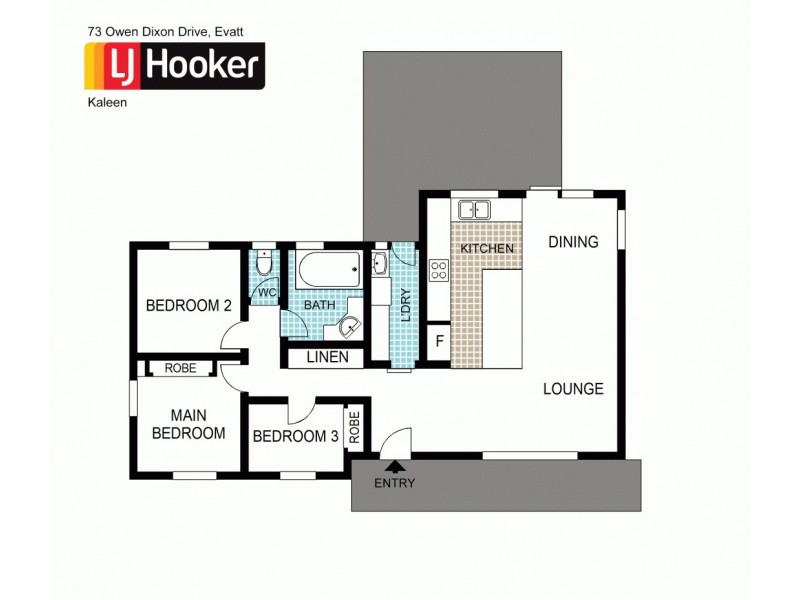 73 Owen Dixon Drive, Evatt ACT 2617 Floorplan