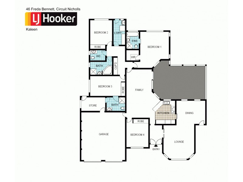 46 Freda Bennett Circuit, Nicholls ACT 2913 Floorplan