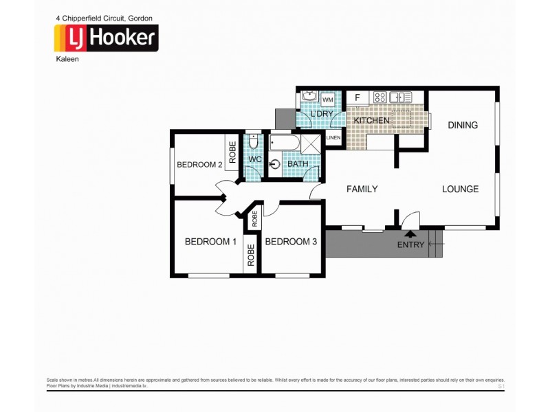 4 Chipperfield Circuit, Gordon ACT 2906 Floorplan
