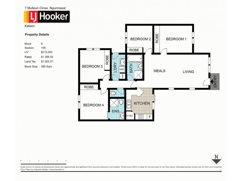 7 Mulleun Close, Ngunnawal ACT 2913 Floorplan